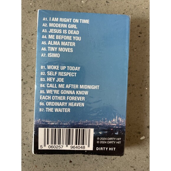 BLEACHERS Limited Edition BLUE Colored Cassette Tape album feat. Jack Antonoff - Picture 2 of 5